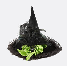 Plumed Witch Hat