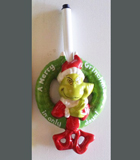 Grinch Stealing Christmas Ornament