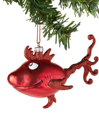 Red Fish Ornament