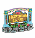 Welcome to Heartwood Creek Sign