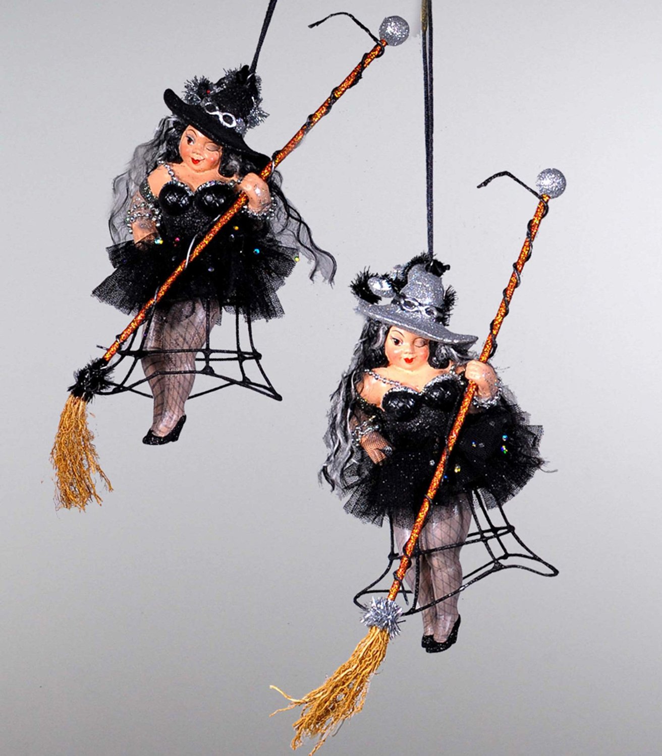 Cage Witch Dangle Orn 2A