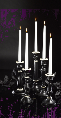 B&W Candlesticks