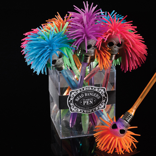 Head Banger Skull Pen
