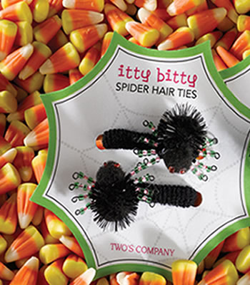 Itty Bitty Spider Hair Ties