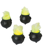 Lit Cauldrons