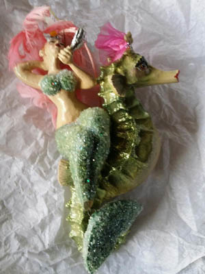 blue mermaid